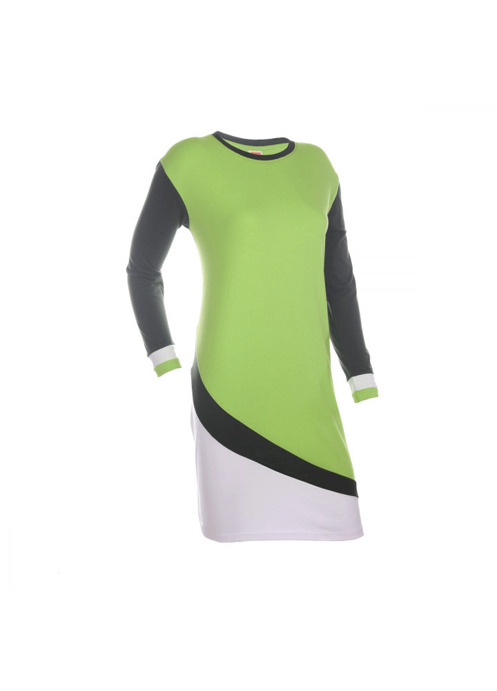 t shirt muslimah oren sport