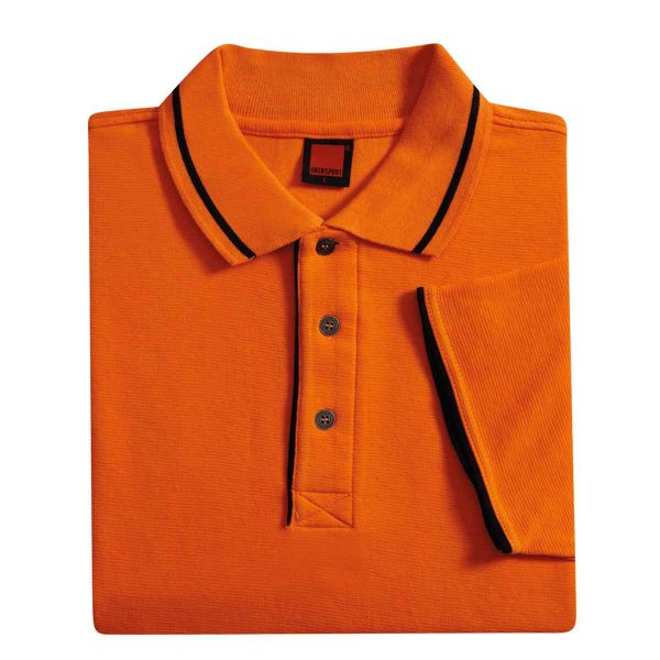 Horizon CVC Polo Shirt Tipped Collar - Image 2