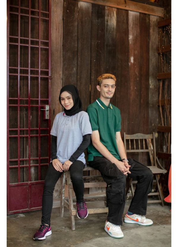 Honeycomb CVC Short Sleeve Polo Shirt - Image 4