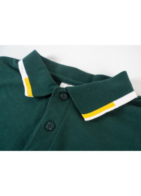 Honeycomb CVC Short Sleeve Polo Shirt - Image 3