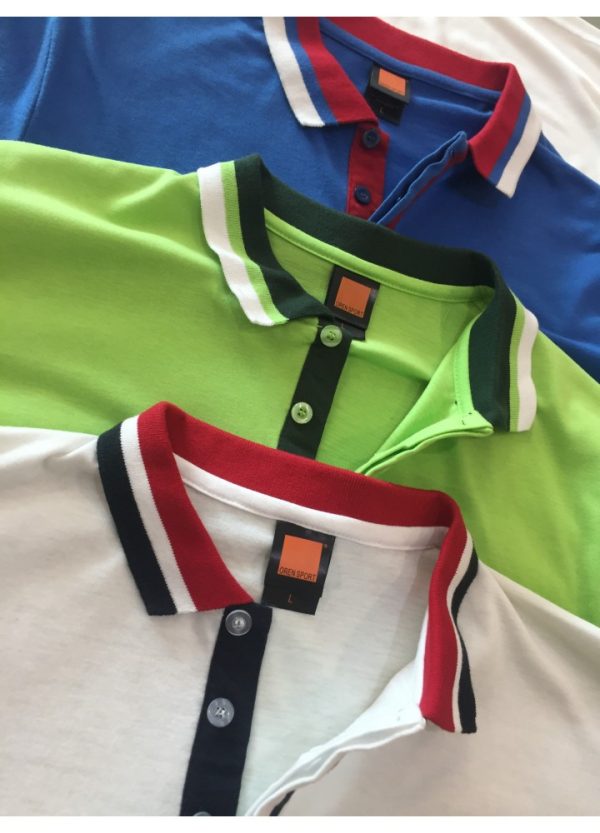 TC Long Sleeve Hidden Placket Polo Shirt - Image 4
