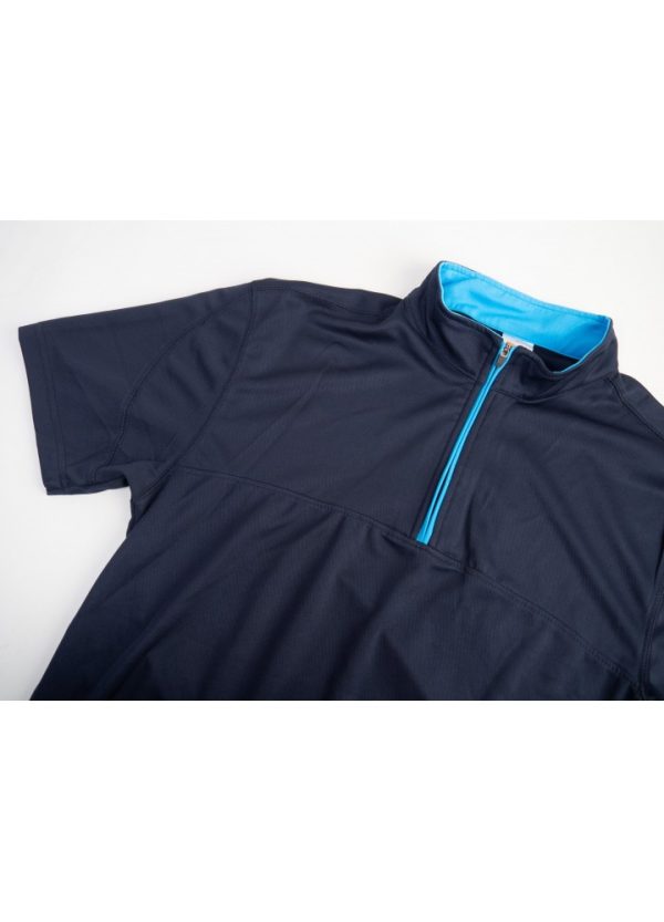 Quick Dry Half-Zip Mock Neck Shirt - Image 3