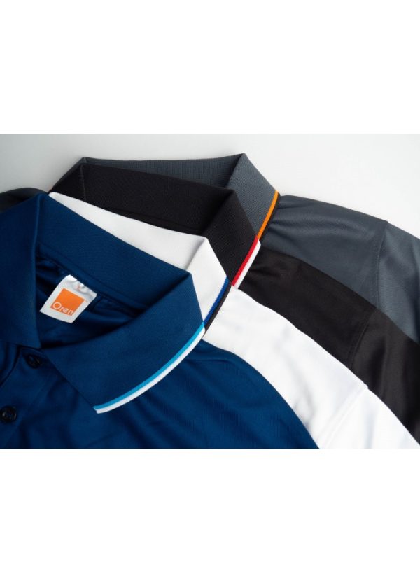 Quick Dry Tipped Collar and Cuff Polo Shirt - Image 4