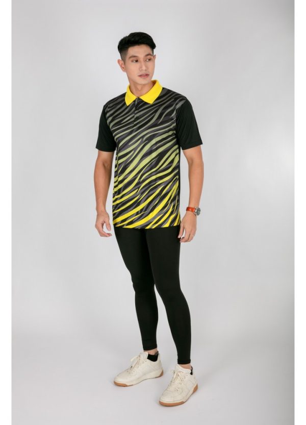 Quick Dry Short Sleeve Sublimation Polo - Image 3