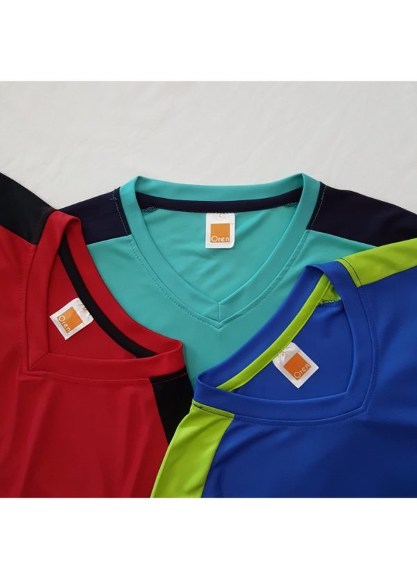 Quick Dry V-Neck Cut and Sew - Image 5