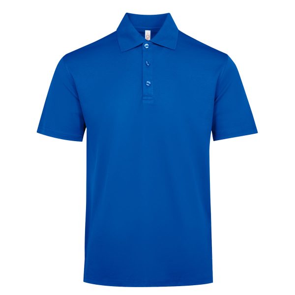 Quick Dry Short Sleeve CVC Basic Polo - Image 3