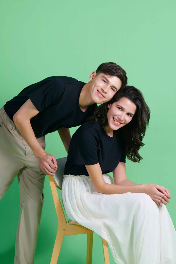 Premium Cotton Short Sleeve Basic Tee - Image 3
