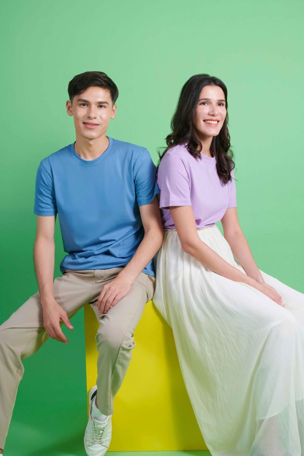 Comfy Cotton Short Sleeve Basic Tee - Image 5