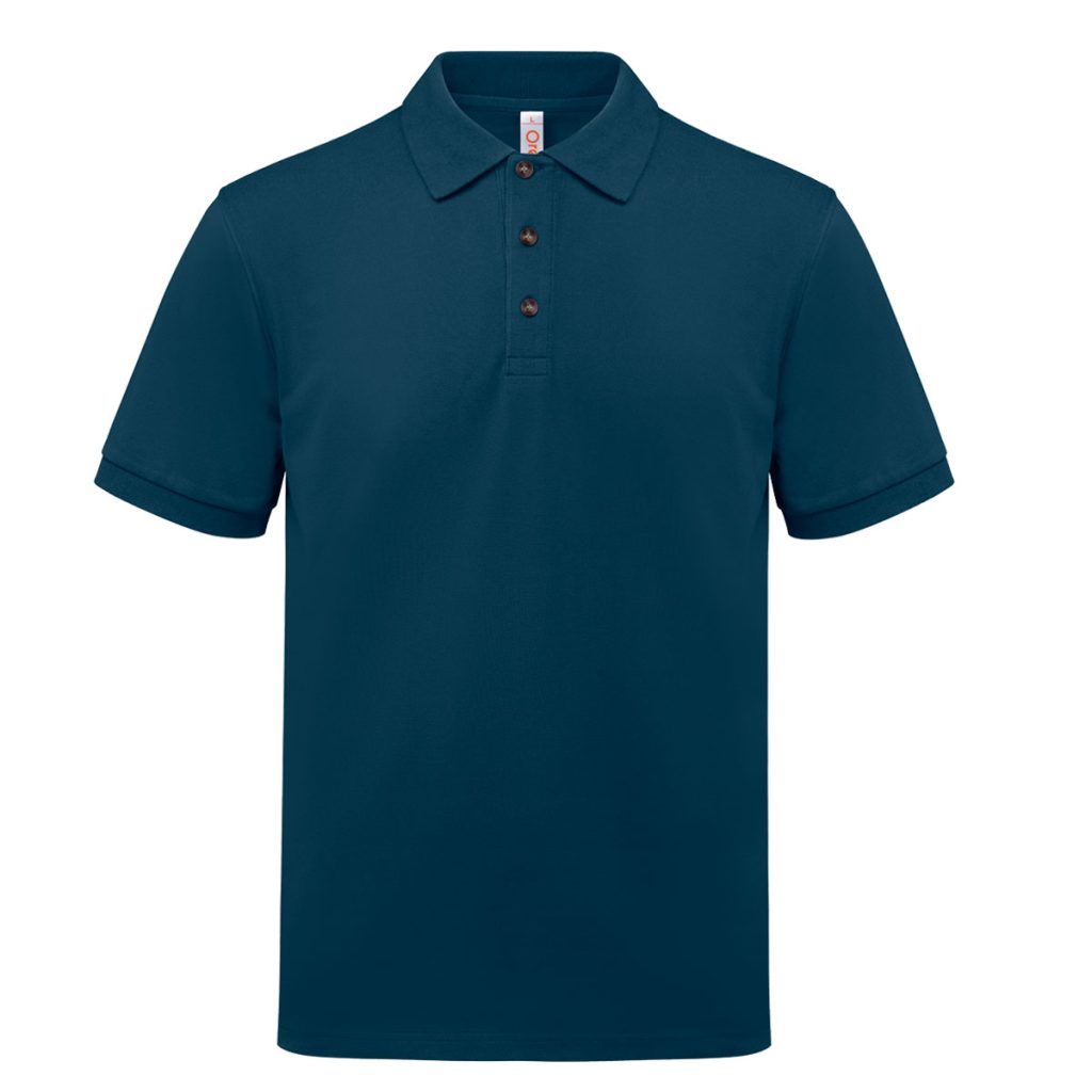 Honeycomb Short Sleeve CVC Polo Shirt