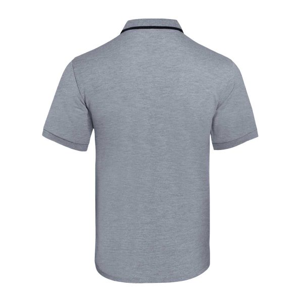 Honeycomb CVC Short Sleeve Polo Shirt - Image 2