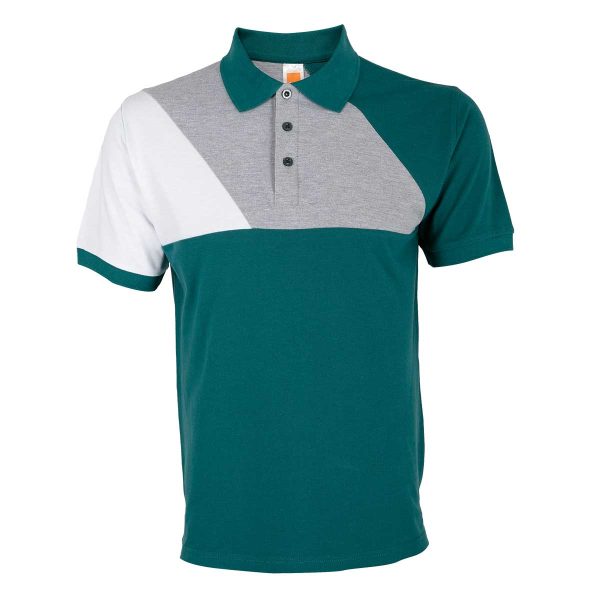 Honeycomb CVC Polo Shirt Cut and Sew