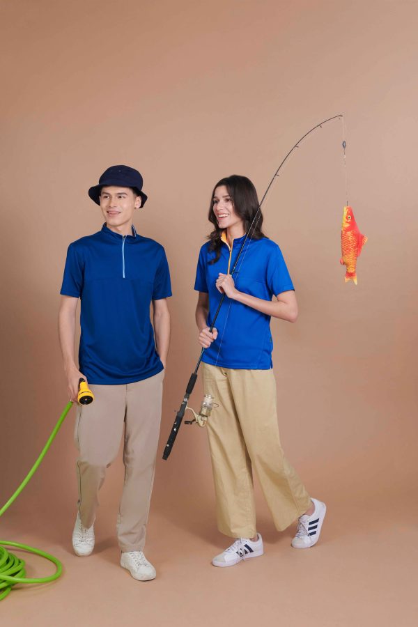 Quick Dry Half-Zip Mock Neck Shirt - Image 5