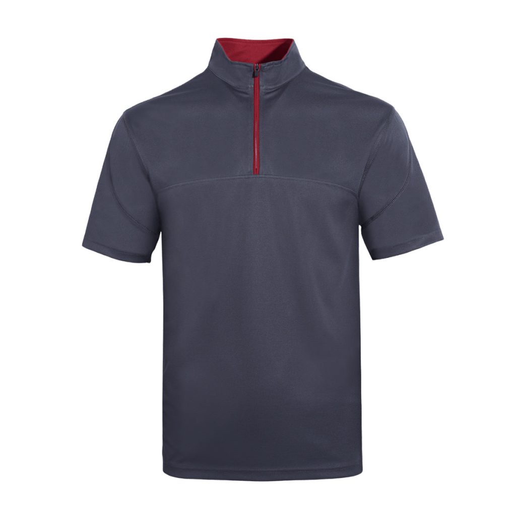 Quick Dry Half-Zip Mock Neck Shirt