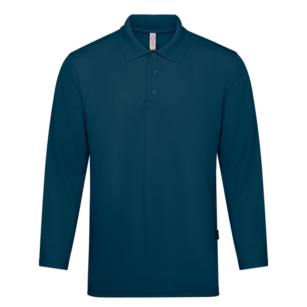 Quick Dry Long Sleeve Basic Polo