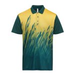 Quick Dry Short Sleeve Sublimation Polo