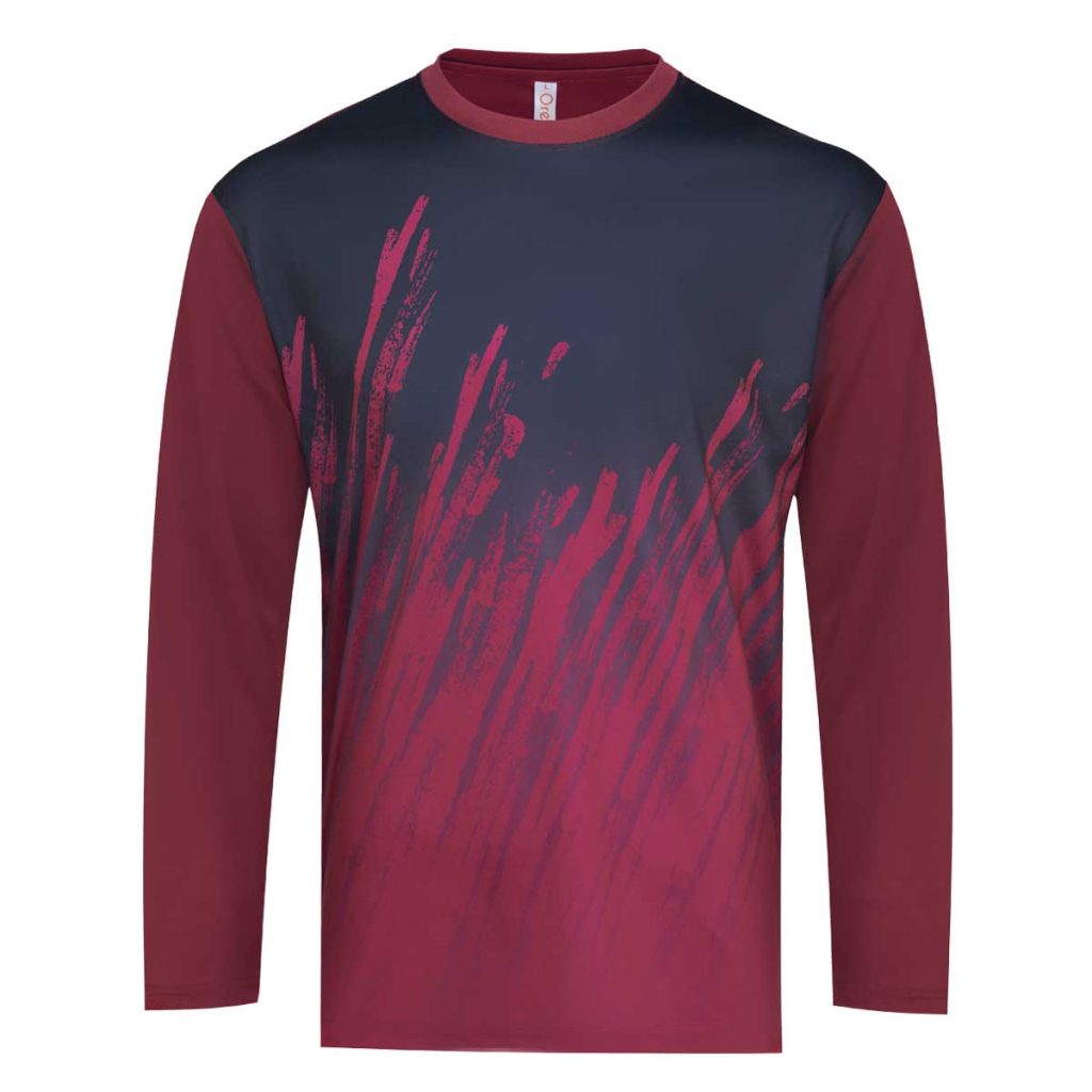 Quick Dry Long Sleeve Sublimation Tee
