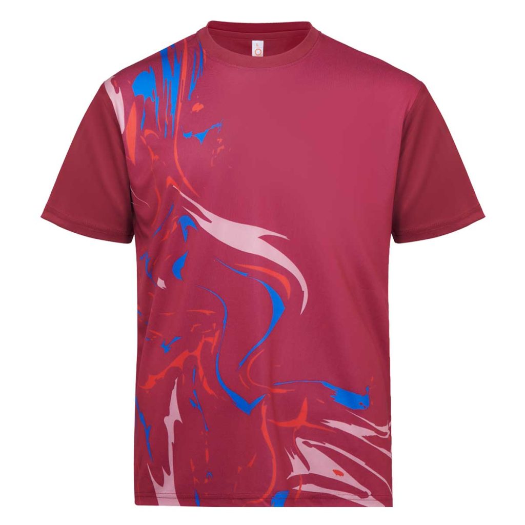 Quick Dry Short Sleeve Sublimation Tee