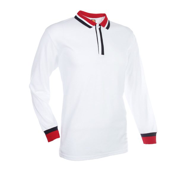 TC Long Sleeve Hidden Placket Polo Shirt