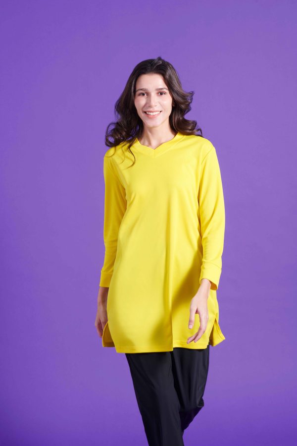 Quick Dry Long Sleeve Basic Muslimah - Image 3