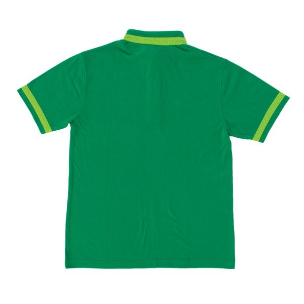 Honeycomb CVC Stand Collar Polo Shirt - Image 2