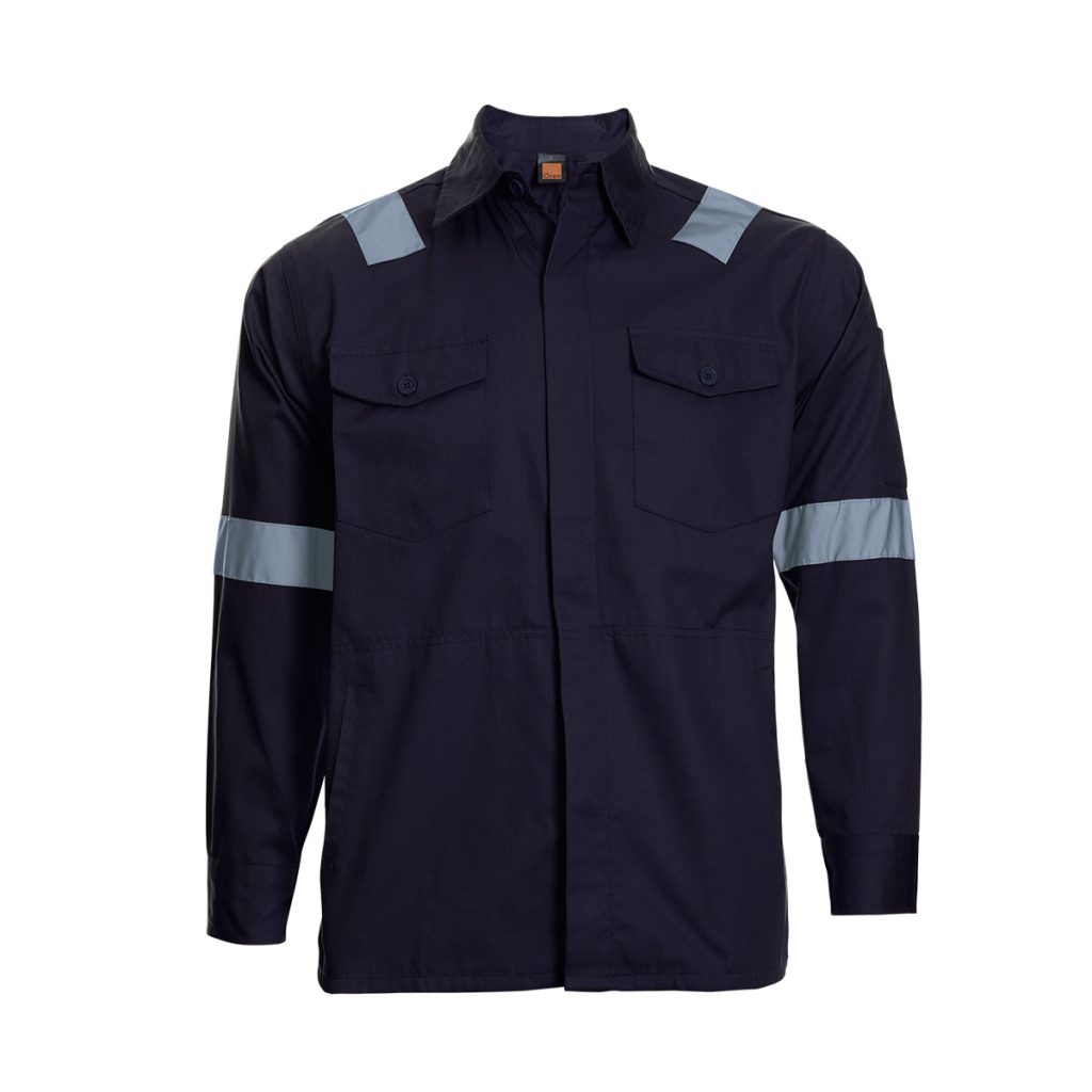 Work Jacket with Reflective Tape