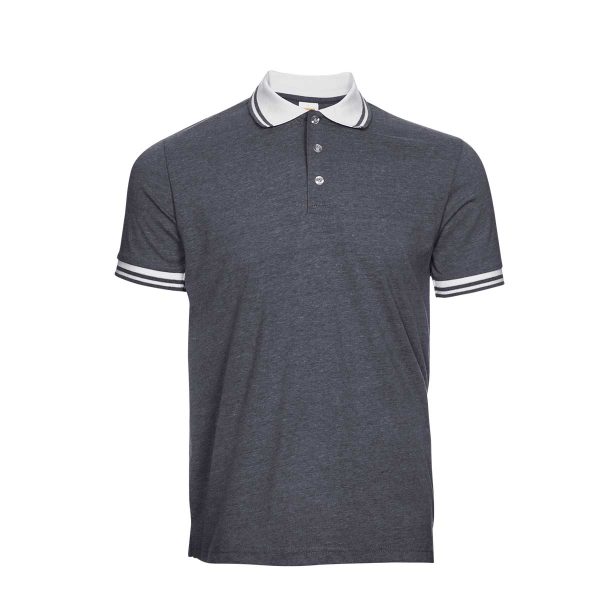 TC Polo Shirt Tipped Collar and Cuff - Image 4