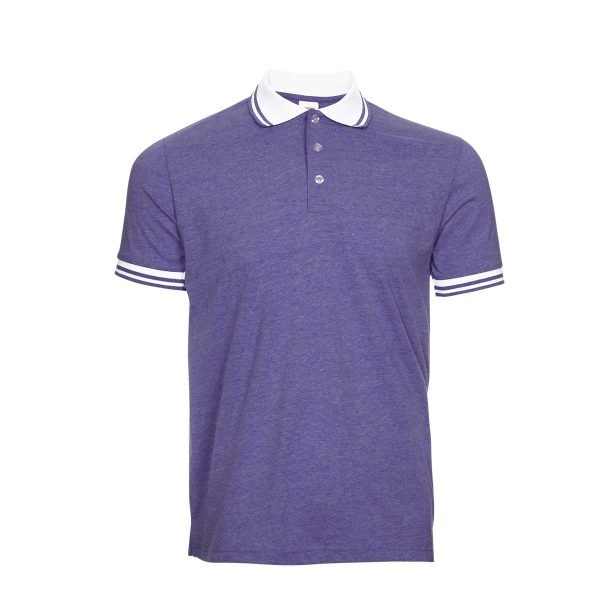 TC Polo Shirt Tipped Collar and Cuff - Image 3