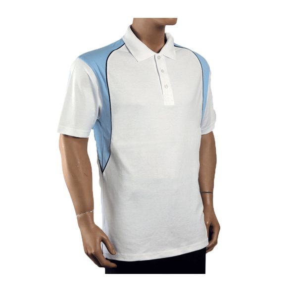 Cotton Interlock CVC Polo Shirt - Image 3