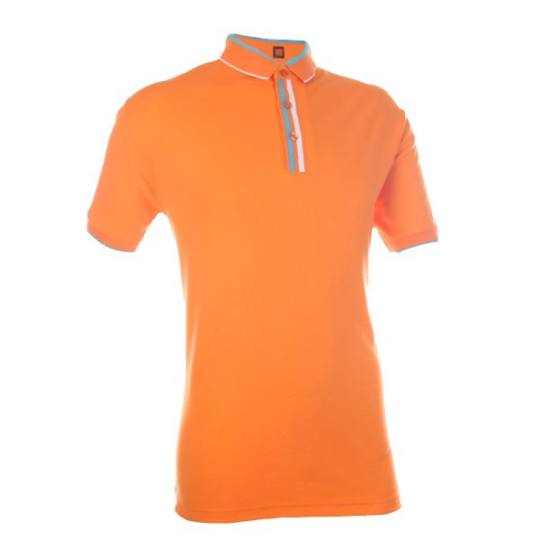 Cotton Interlock CVC Tipped Polo Shirt - Image 2