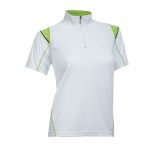 Quick Dry Female Half-Zip Mock Neck Shirt
