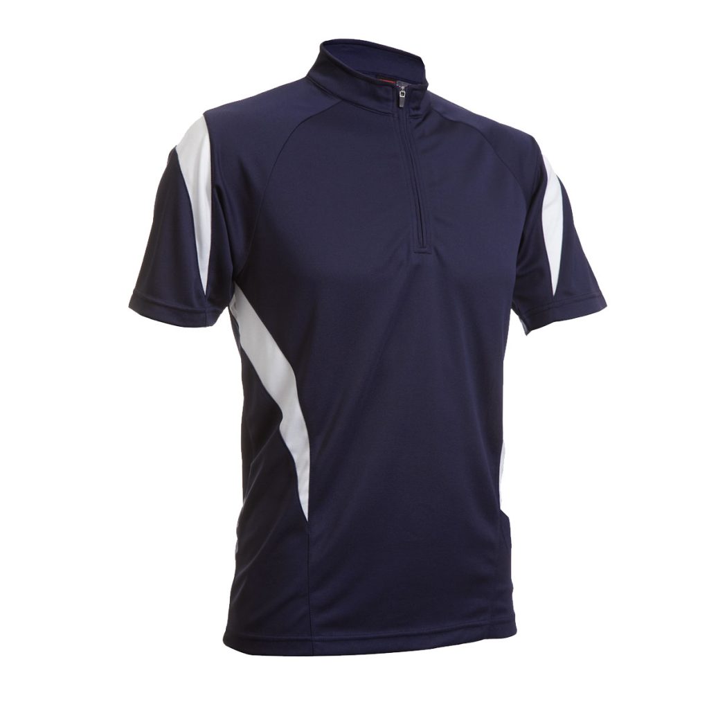 Quick Dry Half-Zip Mock Neck Shirt