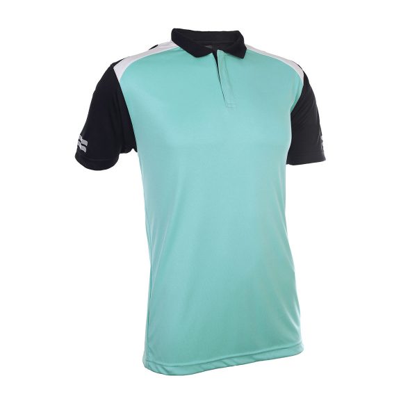 Quick Dry Zip Neck Polo Shirt - Image 3