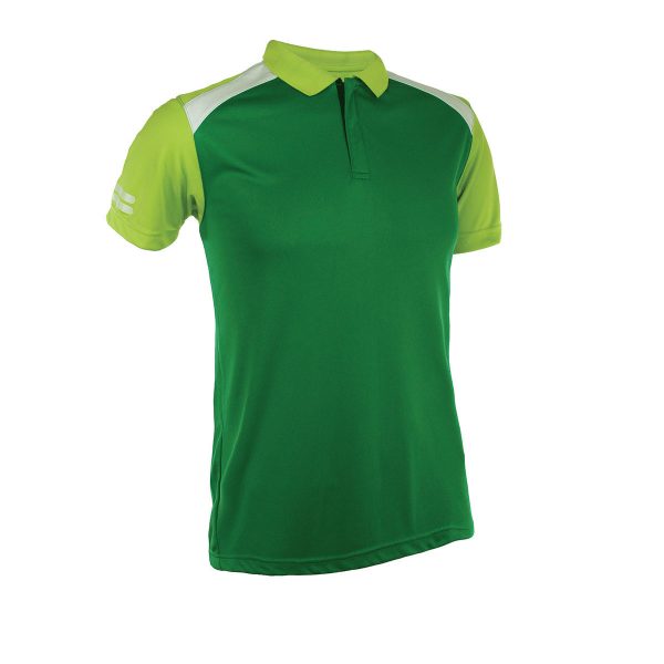 Quick Dry Zip Neck Polo Shirt - Image 2