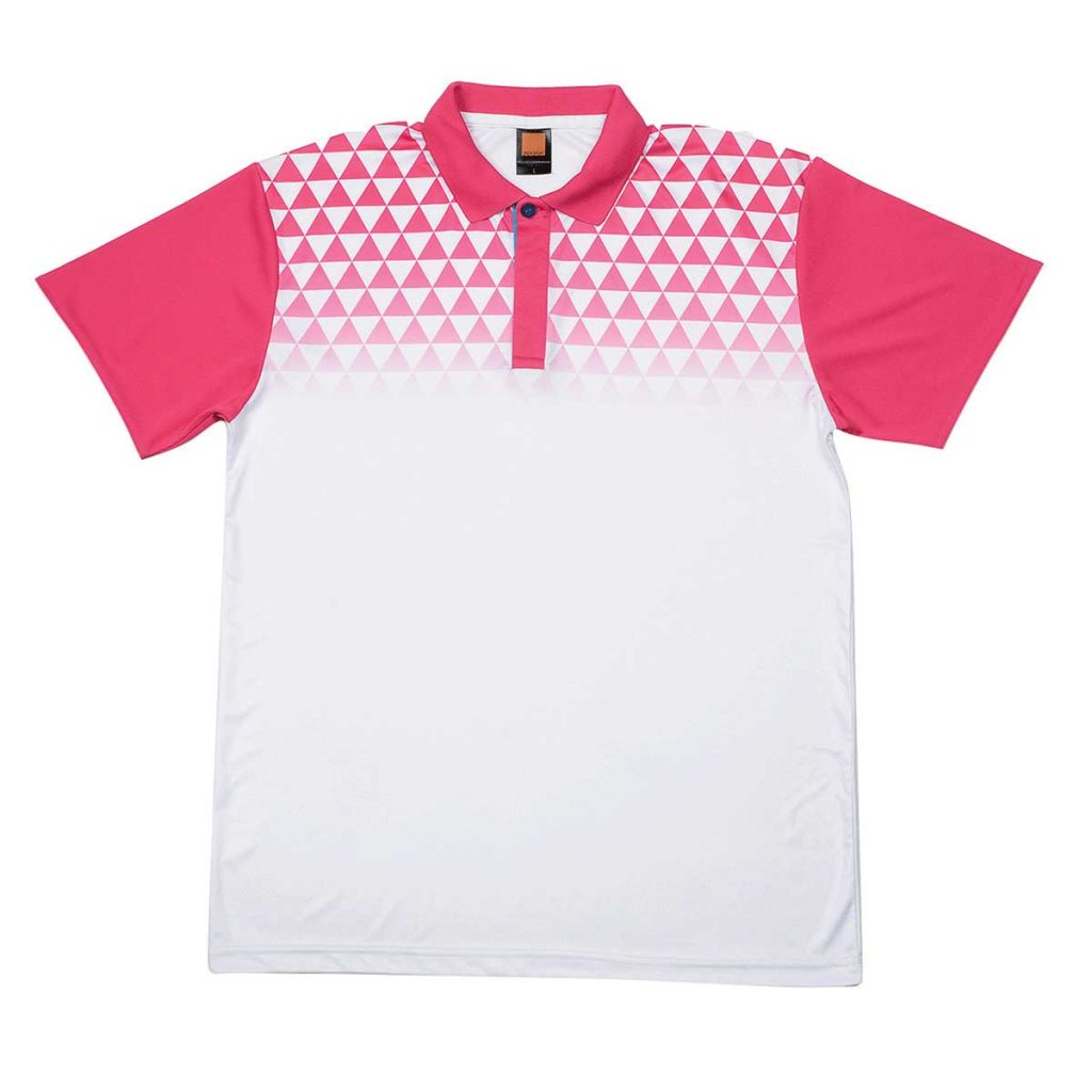 Quick Dry Short Sleeve Sublimation Polo