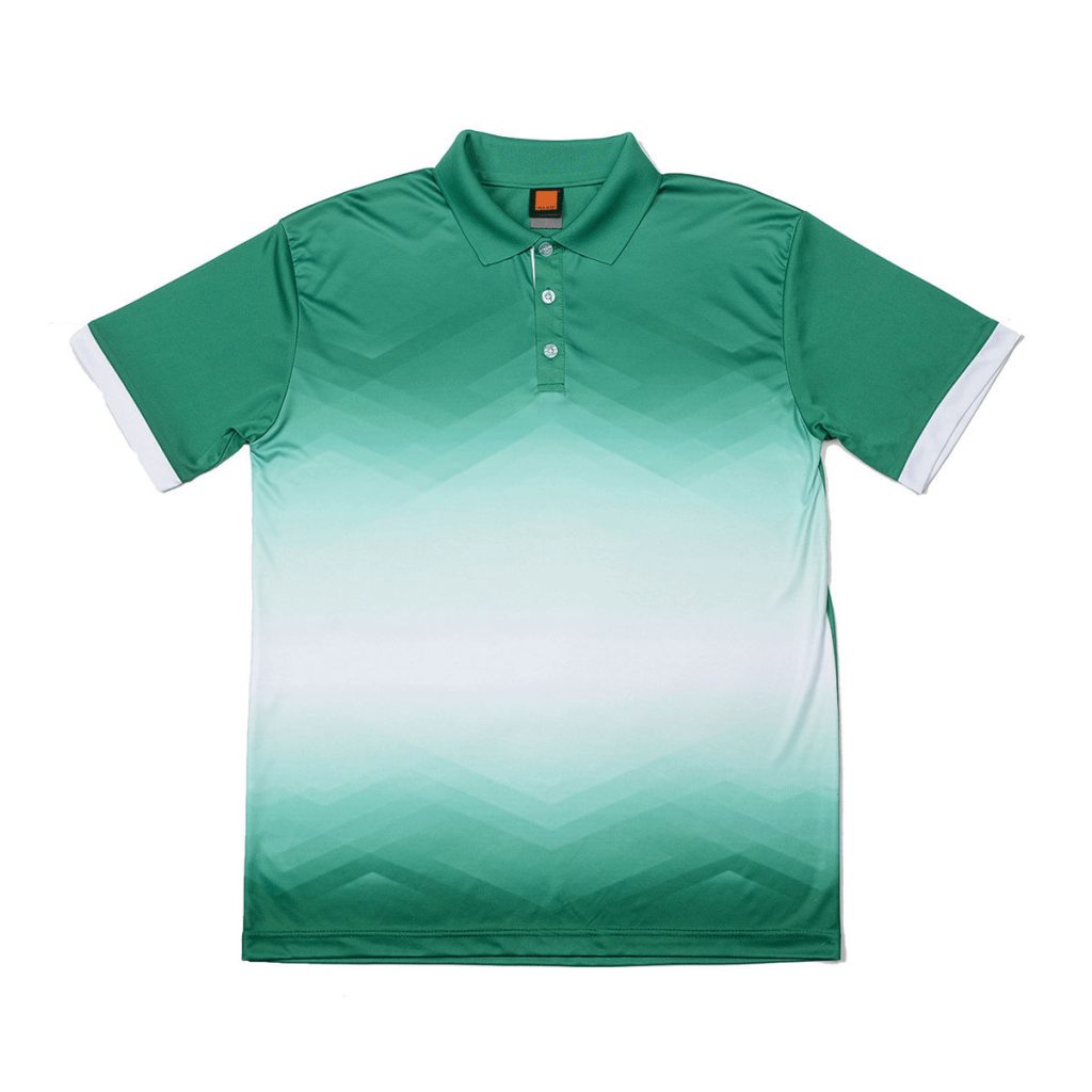 Quick Dry Short Sleeve Sublimation Polo