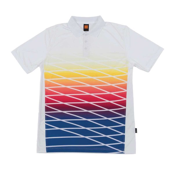 Quick Dry Short Sleeve Sublimation Polo