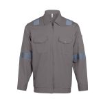 Full-Zip Work Jacket with Reflective Tape