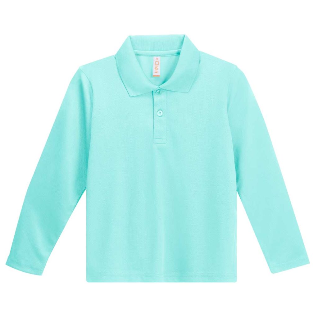 Quick Dry Kid Long Sleeve Basic Polo